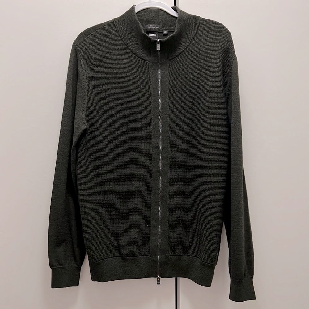 Boss Men’s Zip-up Sweater
